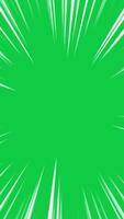 Speed lines fast moving animation vertical background green screen animated motion graphic video