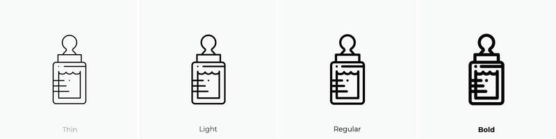 feeder icon. Thin, Light, Regular And Bold style design isolated on white background vector