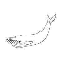 Whale icon design vector