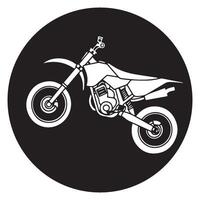 Motocross icon design vector