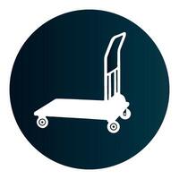 trolley icon design vector