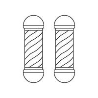 Barber icon design vector