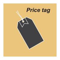 Price Label icon vector