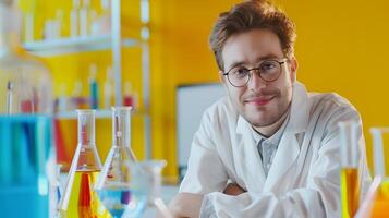 Young Researchers Exciting Journey of Discovery and Innovation in the Lab photo