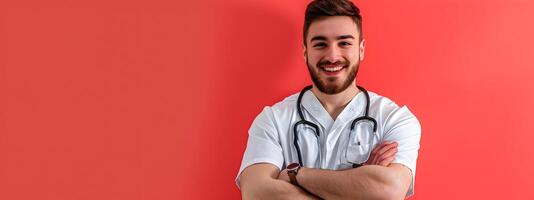 Young Physical Therapists Genuine Smile Radiates Healing Expertise photo