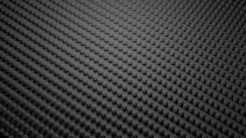 Moving background with dots on surface. Design. Colored background with lots of 3d dots on surface. Background of surface with dots video