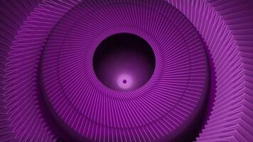 Green and purple background.Design.Bright tunnels made in 3d animation that move fast. video