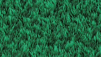 Black background.Design.Green and purple algae in abstraction move and sway. video