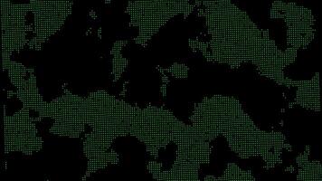 Moving spots on computer surface. Design. Live moving spots on surface. Black spots move and change. Moving cancer spots or biological molecules video