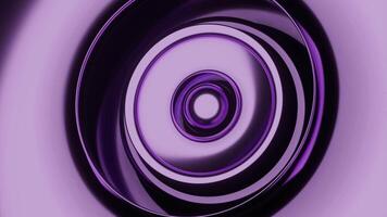 Moving 3d animation with hypnotic circles and illusion. Design. 3D rings create visual illusion in motion. Hypnotic animation with stylish 3d rings and circles video
