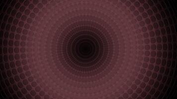 Rotating and moving rings from point. Design. Dark dot with moving ring pattern. Dark hypnotic pattern moving at point video