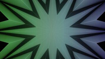 Dark green background.Design.Abstraction on which the lines make up a flower and move and go. video