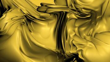 Moving 3d texture of liquid. Motion. Dense liquid randomly move in waves. Background of dense swirling liquid with distortions video