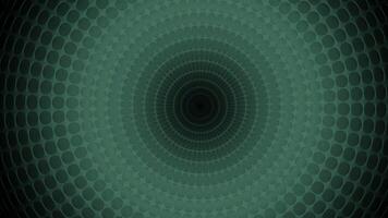 Abstract hypnotic circles blinking on dark background. Design. Searching radar in seamless loop motion. video