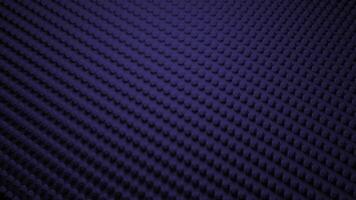 Abstract flat colorful lilac surface covered by rows of convex same size figures, seamless loop. Design. Flowing small particles. video