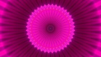 Bright hypnotic circles with pulsation and lines. Motion. Psychedelic pattern with circles and lines. Flashing bright circles in general pattern video