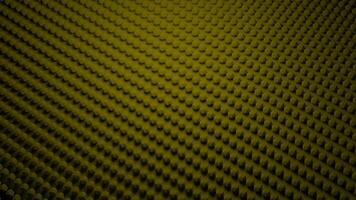 Moving background with dots on surface. Design. Colored background with lots of 3d dots on surface. Background of surface with dots video