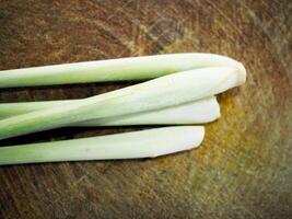 lemon grass and oil spa herb great healthy food and relax aroma photo