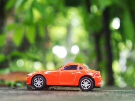 super car model toy in great scale for kids playing photo