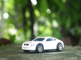 super car model toy in great scale for kids playing photo