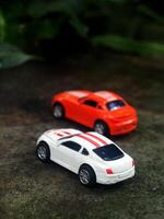 super car model toy in great scale for kids playing photo