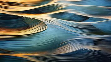 Macro shot of abstract wavy patterns backgrounds photo
