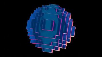 characterized by minimalistic design elements, creating a visually captivating and simplistic composition video