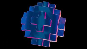 characterized by minimalistic design elements, creating a visually captivating and simplistic composition video