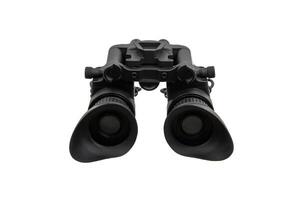 Night vision device. A special device for observing in the dark. Equipment for the military, police and special forces. Isolate on a white back photo