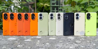 Assorted Colorful Smartphones photo