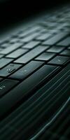 Backlit Computer Keyboard photo