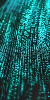 Shimmering Binary Code photo
