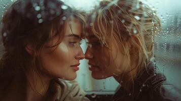 Serene Lesbians Enjoying a Romantic Ferry Journey Together as Friends or Lovers photo