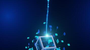 Digital Big Data Nodes and Connectivity video