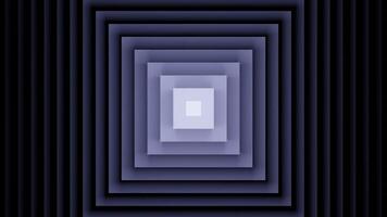 Colorful abstract pattern of squares with the effect of displacement. Design. Moving squares looking like pyramid. video