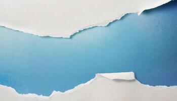 Torn paper texture background photo