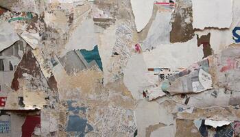 Crumpled magazine background photo
