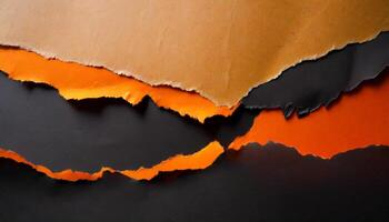 Torn paper texture background photo