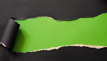 Torn paper texture background photo