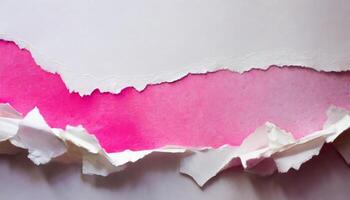 Torn paper texture background photo