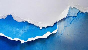 Torn paper texture background photo