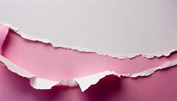 Torn paper texture background photo
