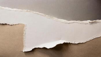 Torn paper texture background photo