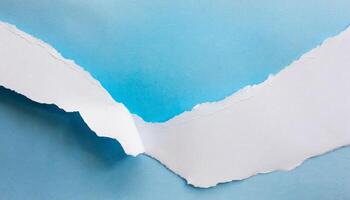 Torn paper texture background photo