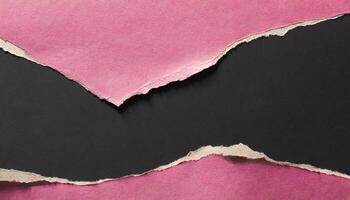 Torn paper texture background photo