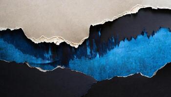 Torn paper texture background photo