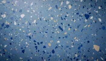 Wall background with terrazzo texture and pattern photo