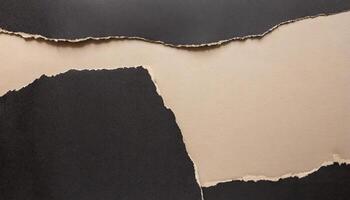 Torn paper texture background photo