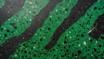 Wall background with terrazzo texture and pattern photo