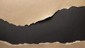 Torn paper texture background photo